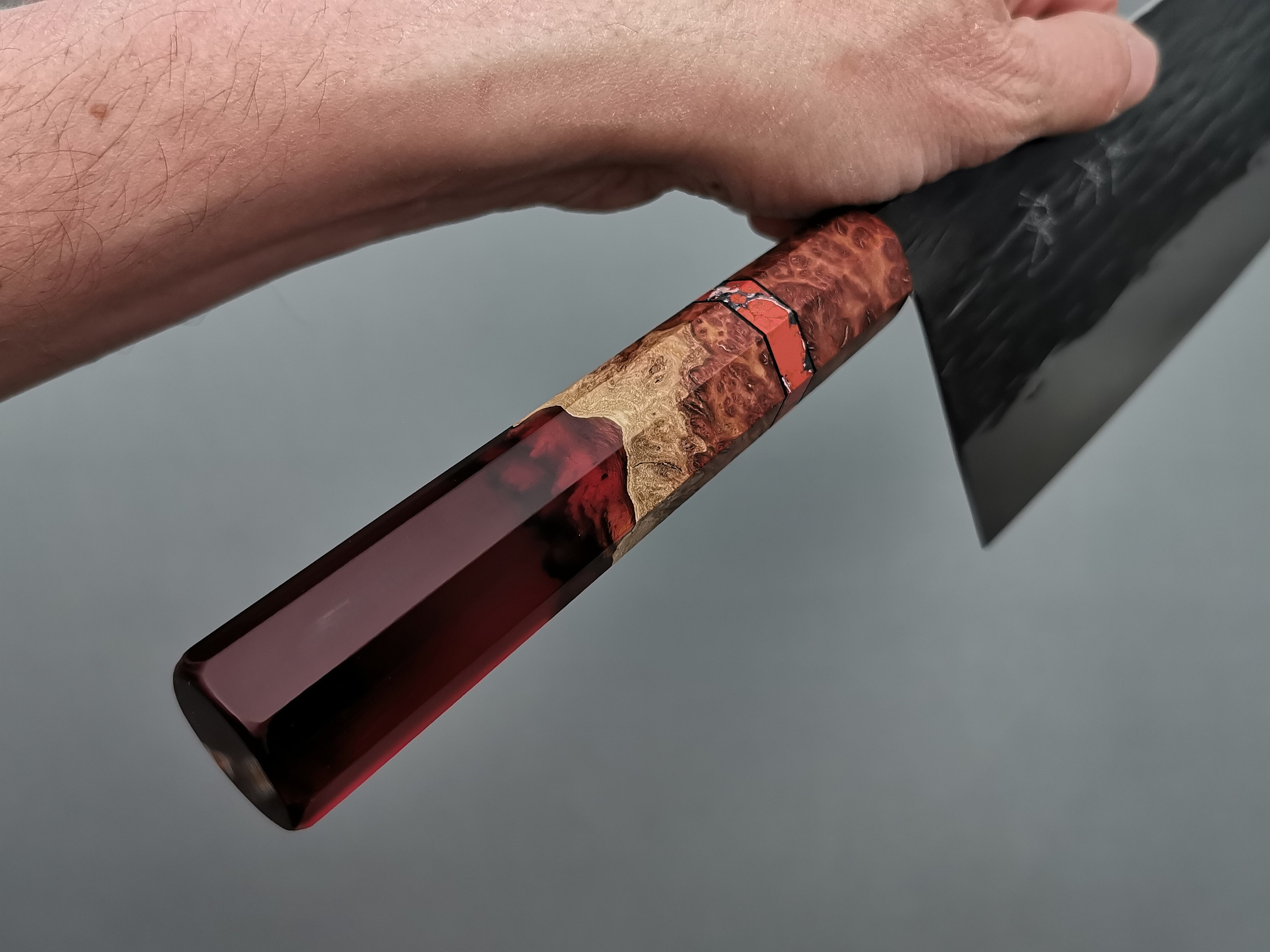 Yu Kurosaki AS Juhyo Chinese Chef Knife with custom handle