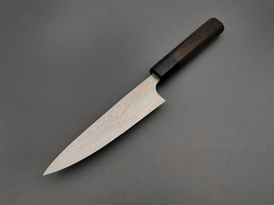 Takeshi Saji Rainbow Damascus Petty 135mm
