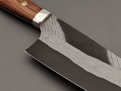 Nigara Hamono Anmon Blue #2 Santoku