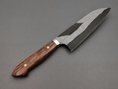 Nigara Hamono Anmon Blue #2 Santoku