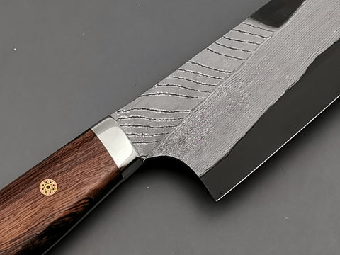 Nigara Hamono Anmon Blue #2 Kiritsuke Gyuto 210mm