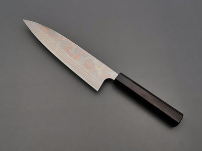 Takeshi Saji Rainbow Damascus Gyuto 210mm