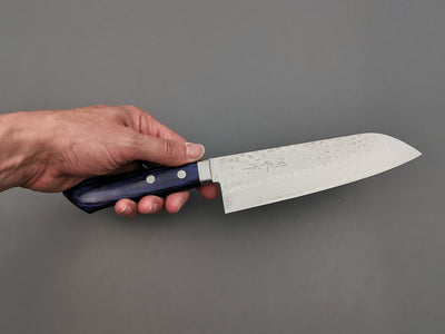 Masutani Hamono V10 Tsuchime Santoku