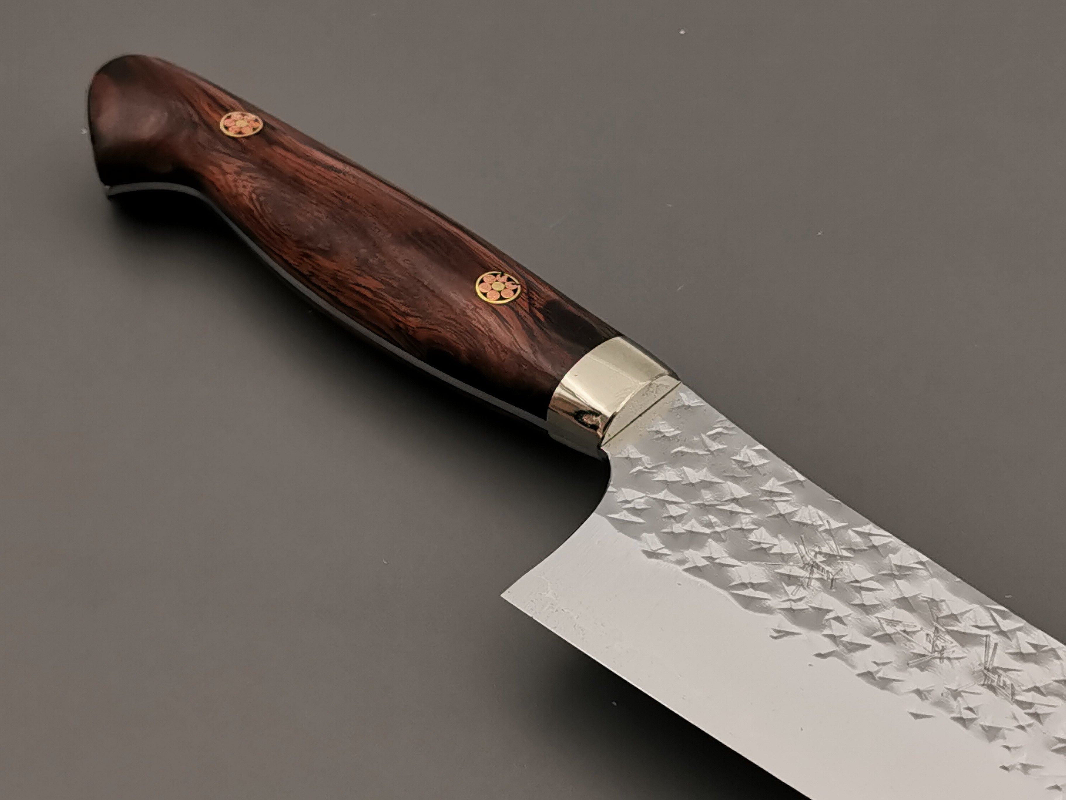 Yu Kurosaki Senko Santoku with ironwood handle