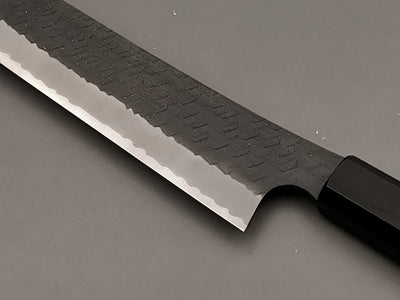 Nigara Hamono SG2 Kurouchi Tsuchime Sakimaru Sujihiki 270mm