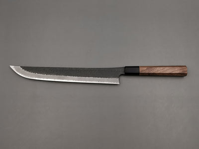 Nigara Hamono SG2 Kurouchi Tsuchime Sakimaru Sujihiki 270mm