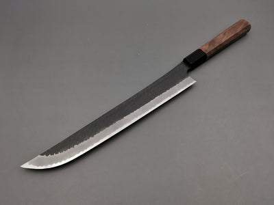 Nigara Hamono SG2 Kurouchi Tsuchime Sakimaru Sujihiki 270mm