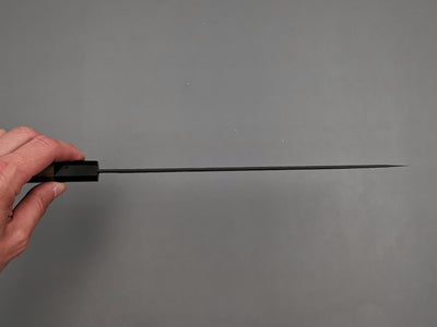 Nigara Hamono SG2 Kurouchi Tsuchime Sakimaru Sujihiki 270mm