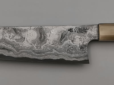 Nigara Hamono Anmon "Troll Killer" Gyuto 240mm