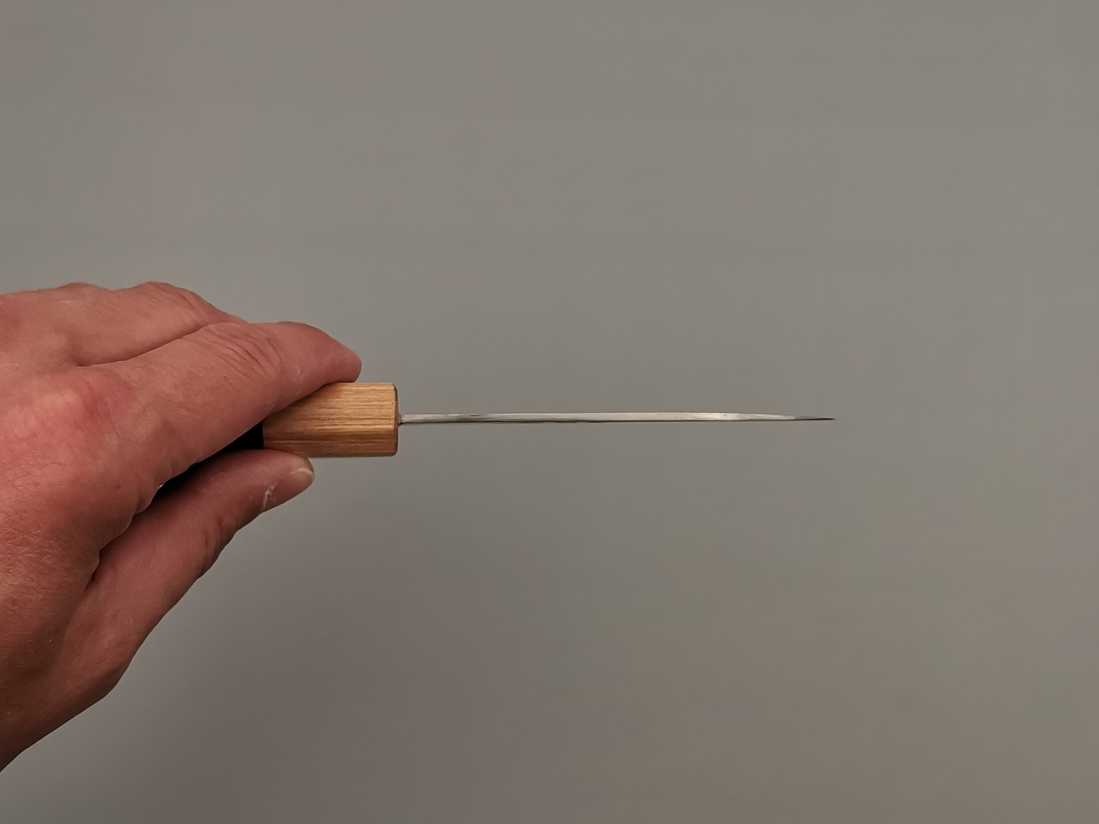 Takeshi Saji VG10 Rainbow Damascus Petty 90mm