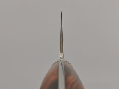 Shigeki Tanaka R2 Damascus Gyuto 240mm with Stabilised Maplewood Handle