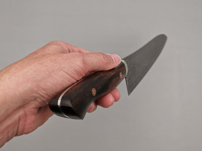 Shigeki Tanaka R2 Damascus Gyuto 240mm with Stabilised Maplewood Handle