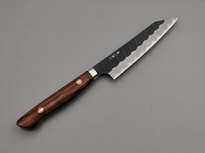 Nigara Hamono SG2 Kurouchi Tsuchime Kiritsuke Petty 150mm with ironwood handle