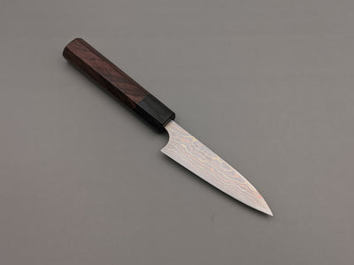 Takeshi Saji Rainbow Damascus Petty 90mm
