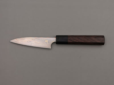 Takeshi Saji Rainbow Damascus Petty 90mm