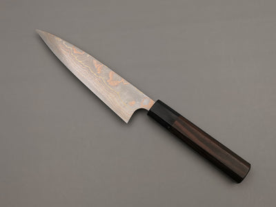 Takeshi Saji Rainbow Damascus Petty 150mm