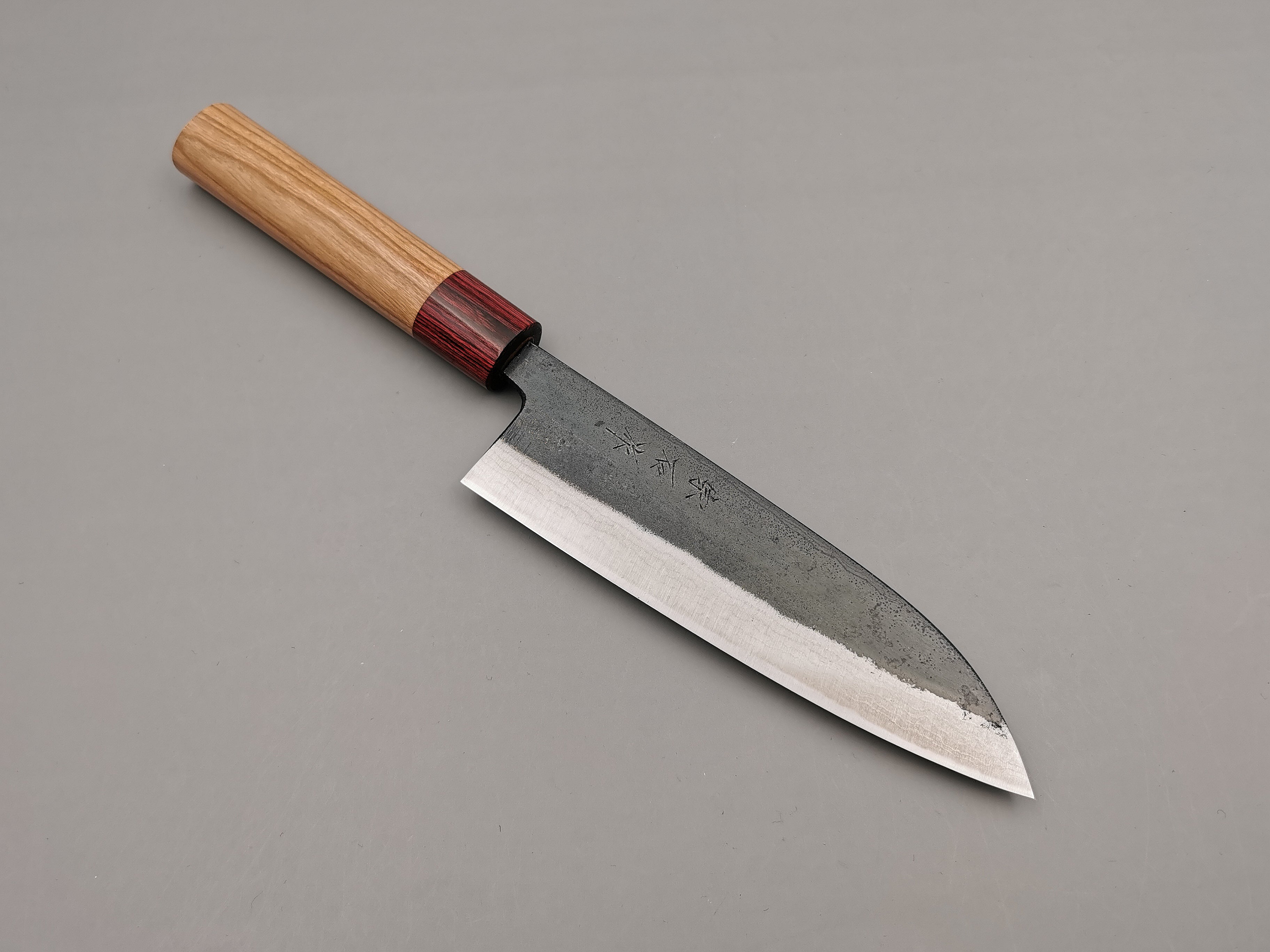 Muneishi Aogami Damascus Santoku