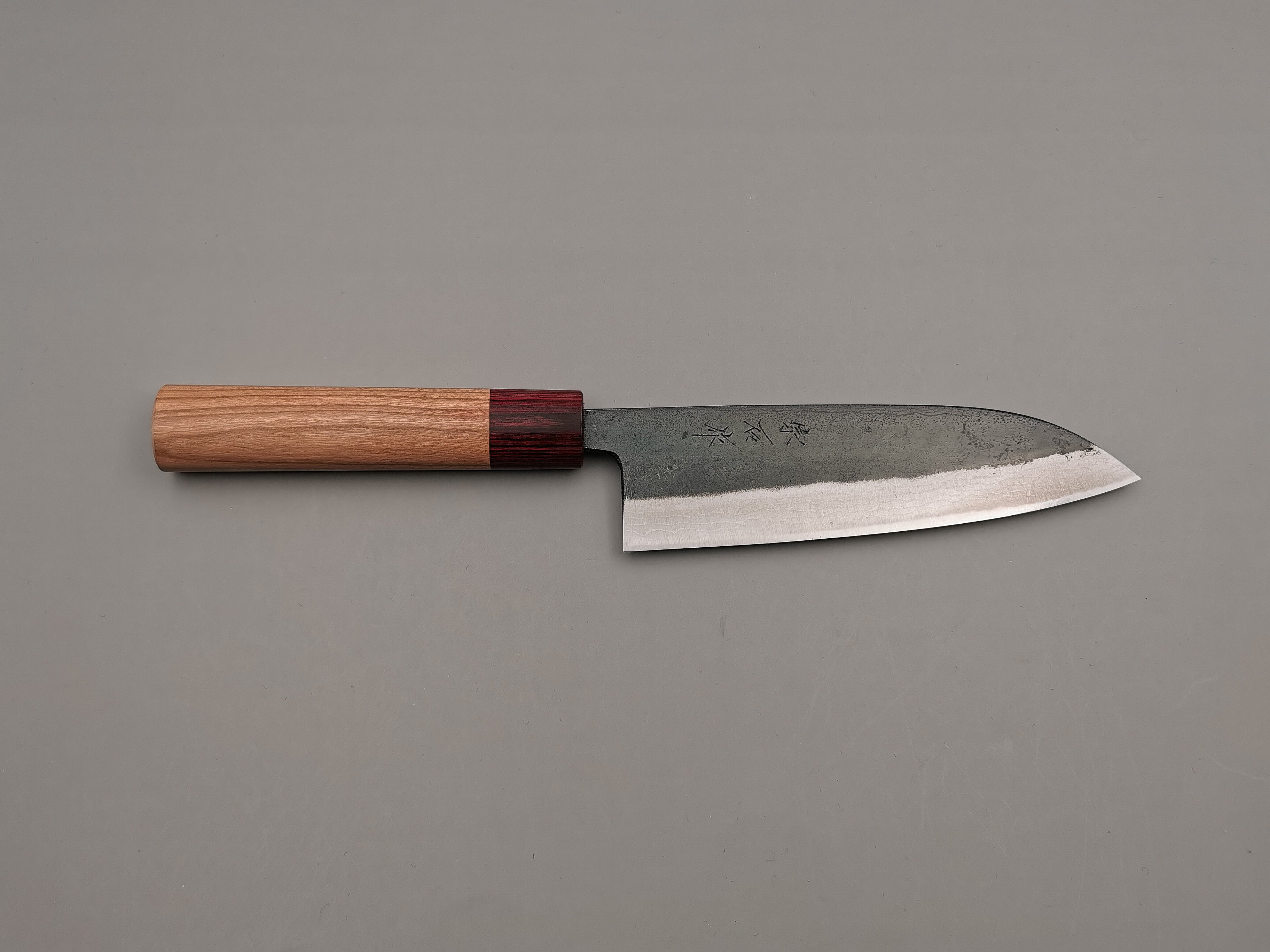 Muneishi Aogami Damascus Santoku