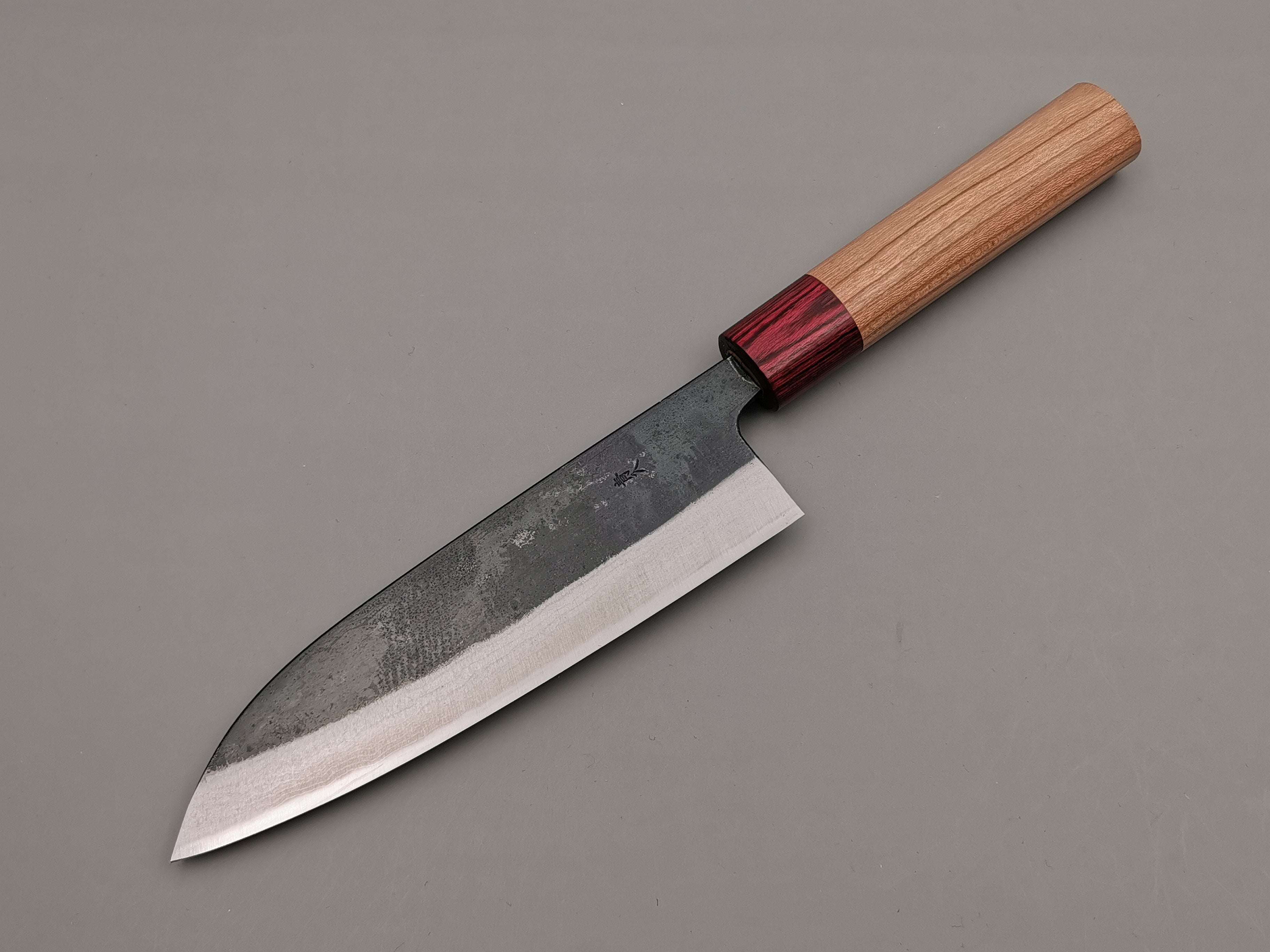 Muneishi Aogami Damascus Santoku