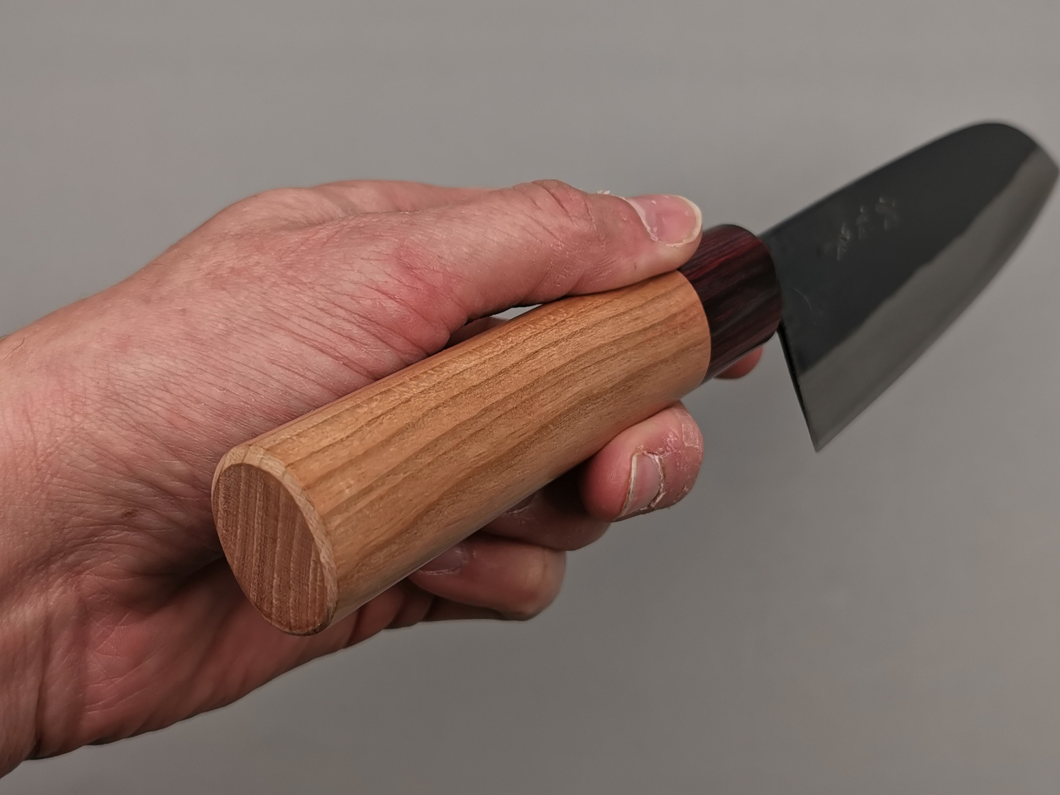 Muneishi Aogami Damascus Santoku