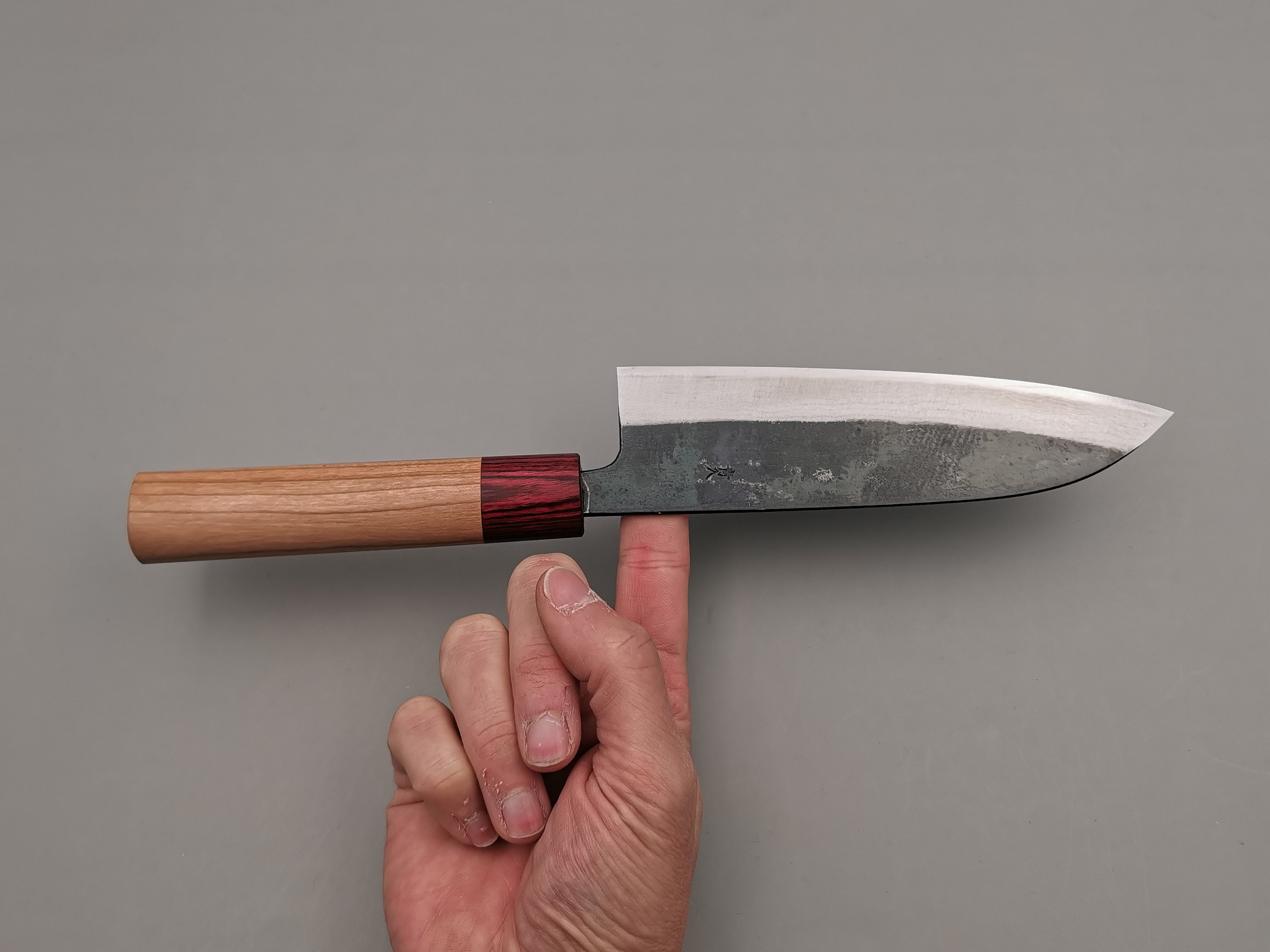 Muneishi Aogami Damascus Santoku