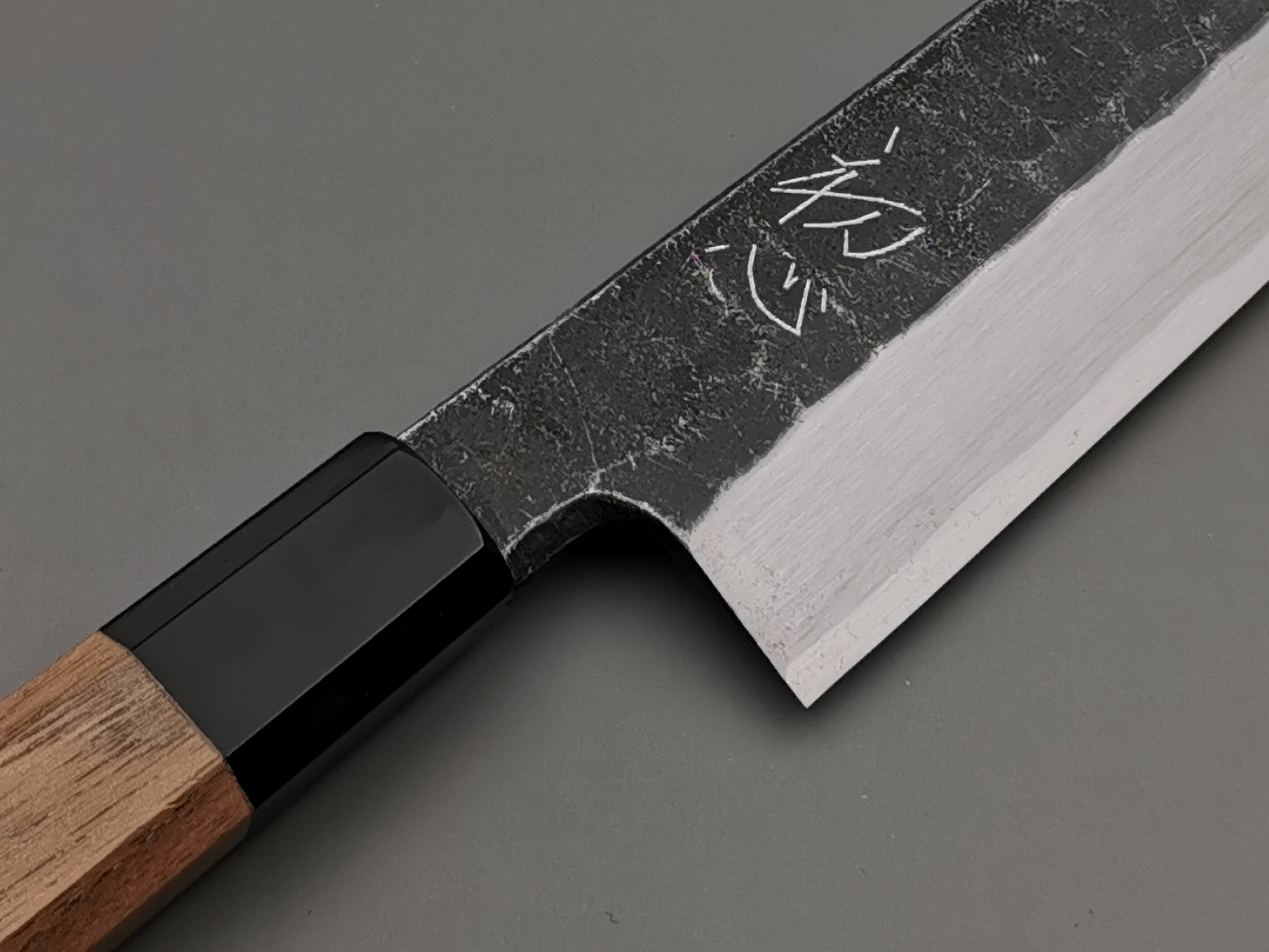 Hatsukokoro Blue#2 Kurouchi Single Bevel Gyuto 210mm