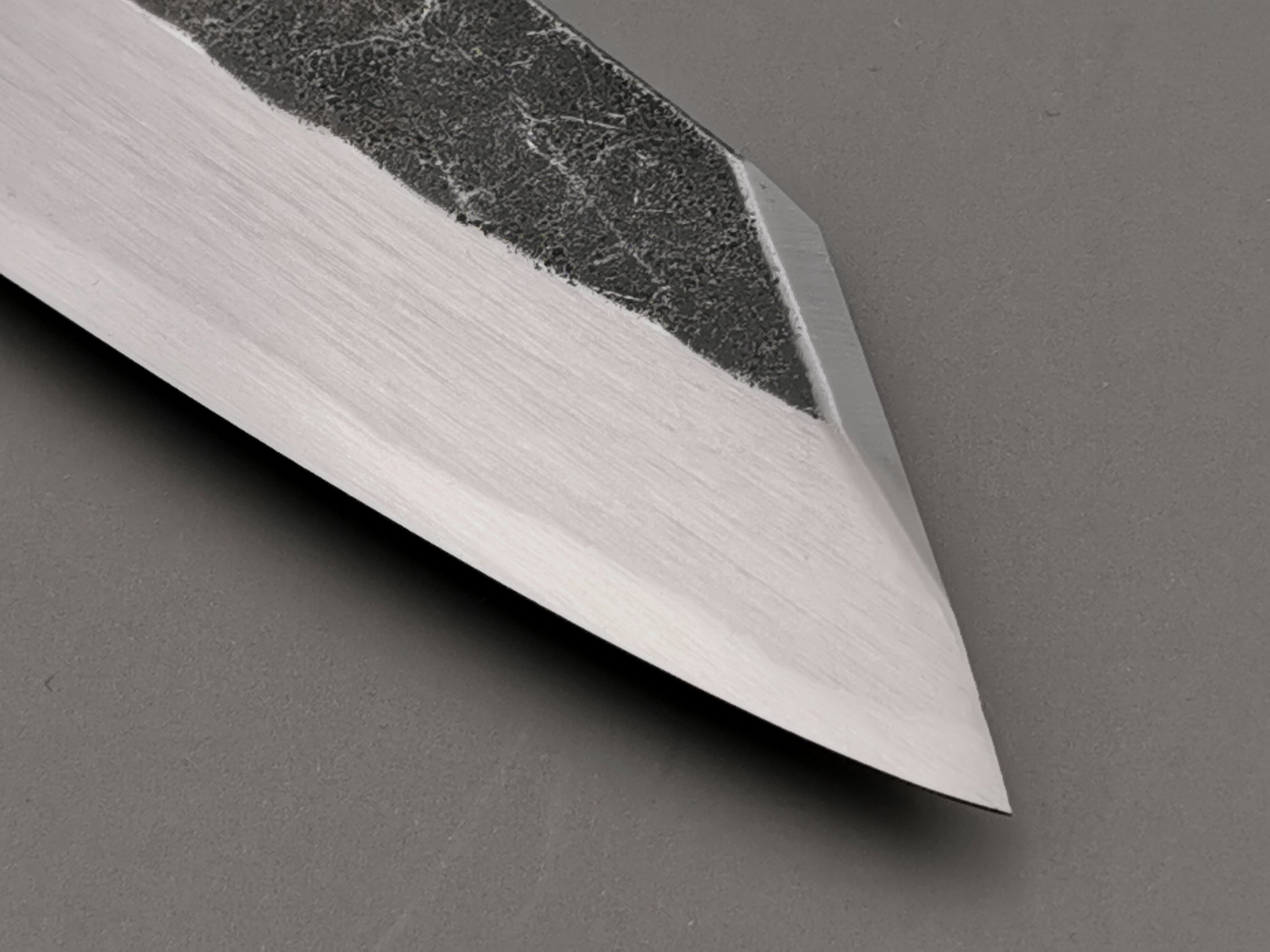 Hatsukokoro Blue#2 Kurouchi Single Bevel Kiritsuke Gyuto 210mm