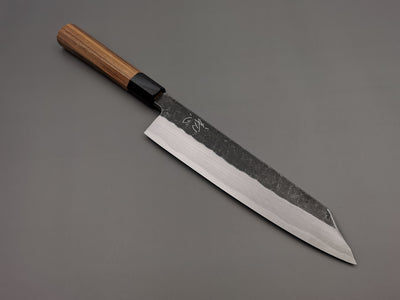 Hatsukokoro Blue#2 Kurouchi Single Bevel Kiritsuke Gyuto 240mm