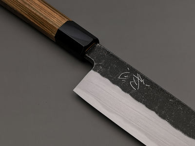 Hatsukokoro Blue#2 Kurouchi Single Bevel Kiritsuke Gyuto 240mm