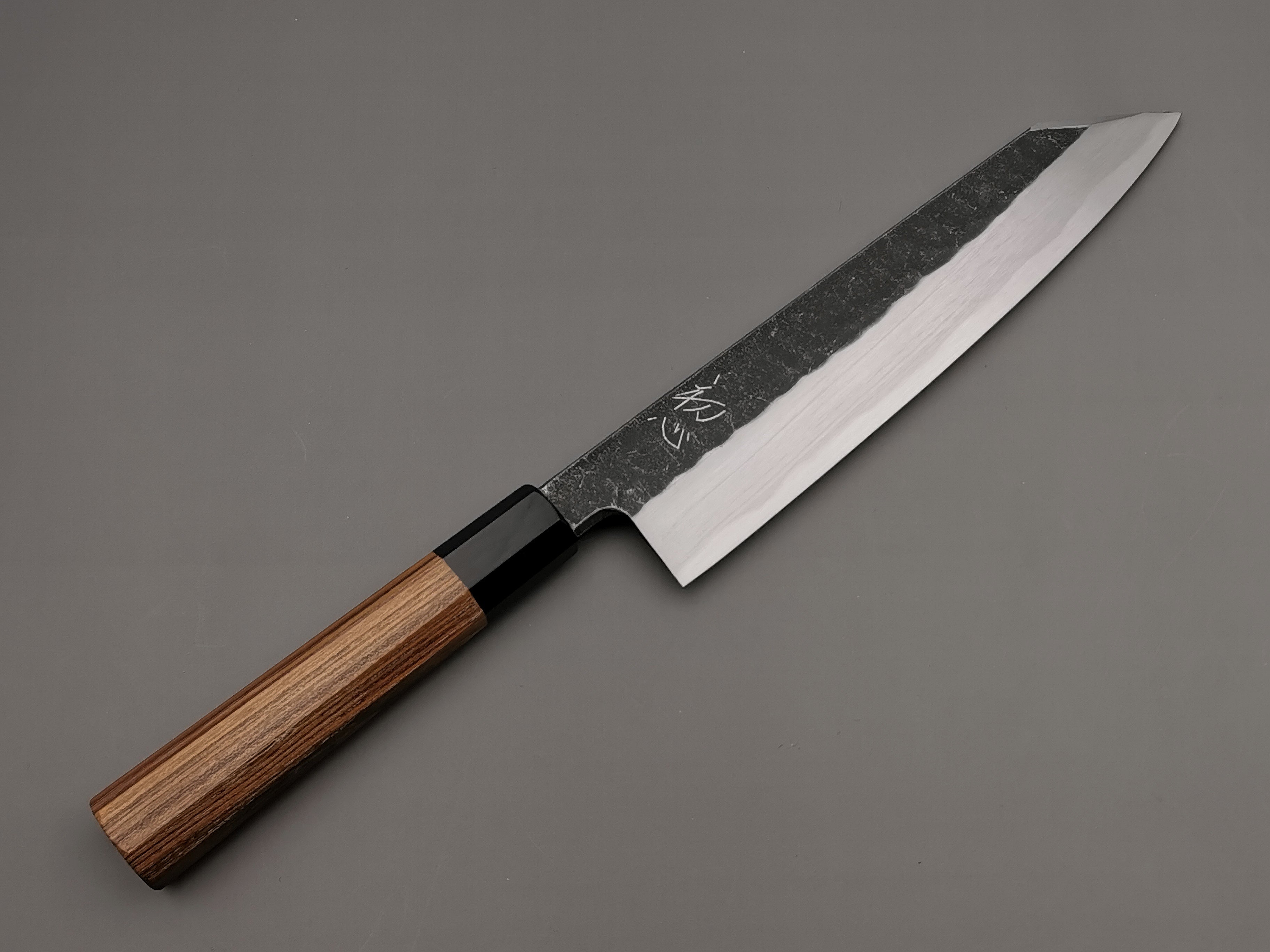 Hatsukokoro Blue#2 Kurouchi Single Bevel Kiritsuke Gyuto 240mm