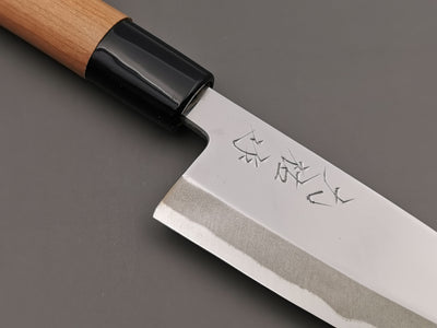 Daisuke Nishida White #1 Deba single-edge polished 120mm