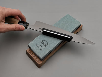 Japanese knife sharpening angle guide