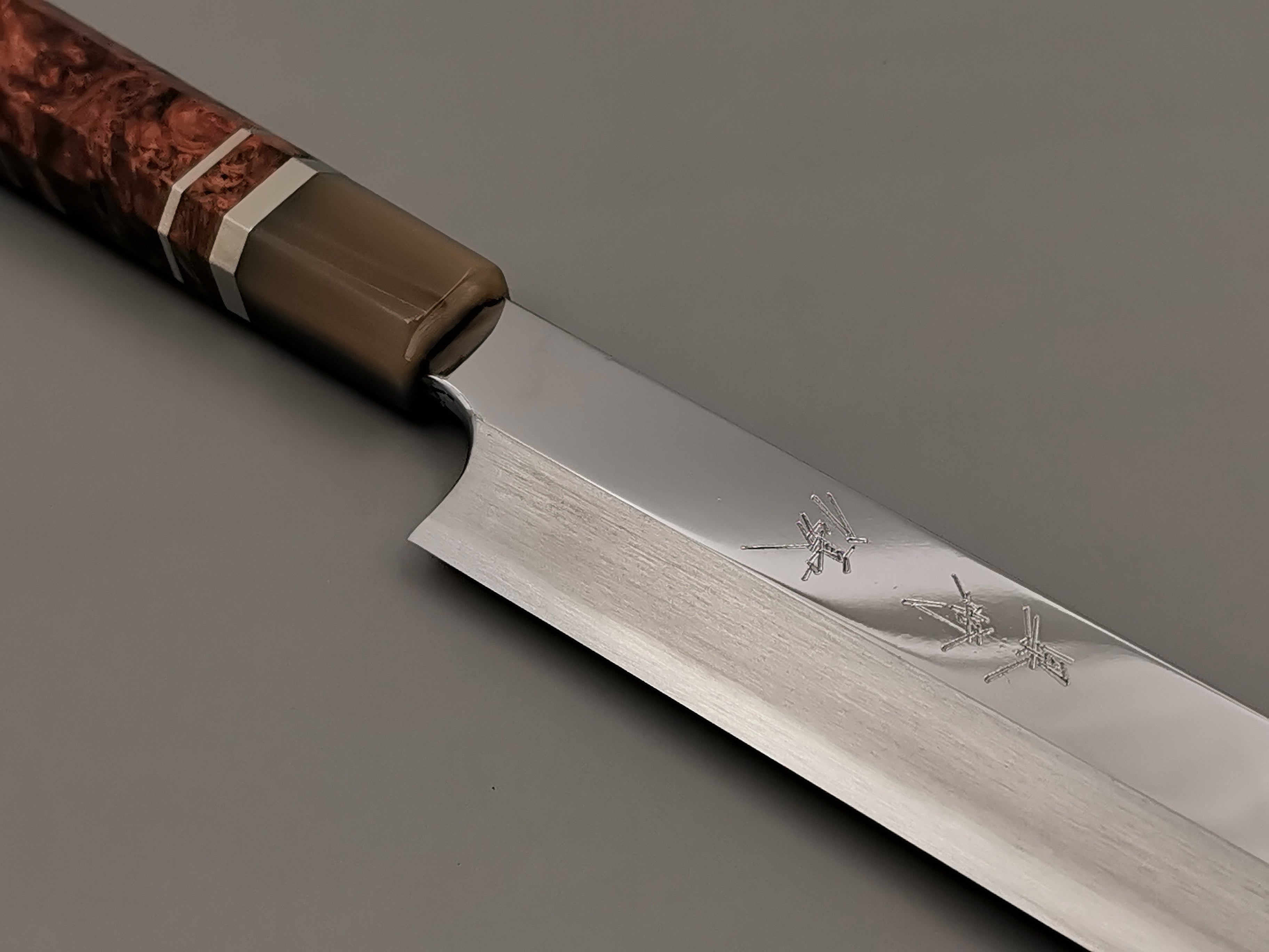 Yu Kurosaki Blue #2 Mirror Yanagiba 330mm