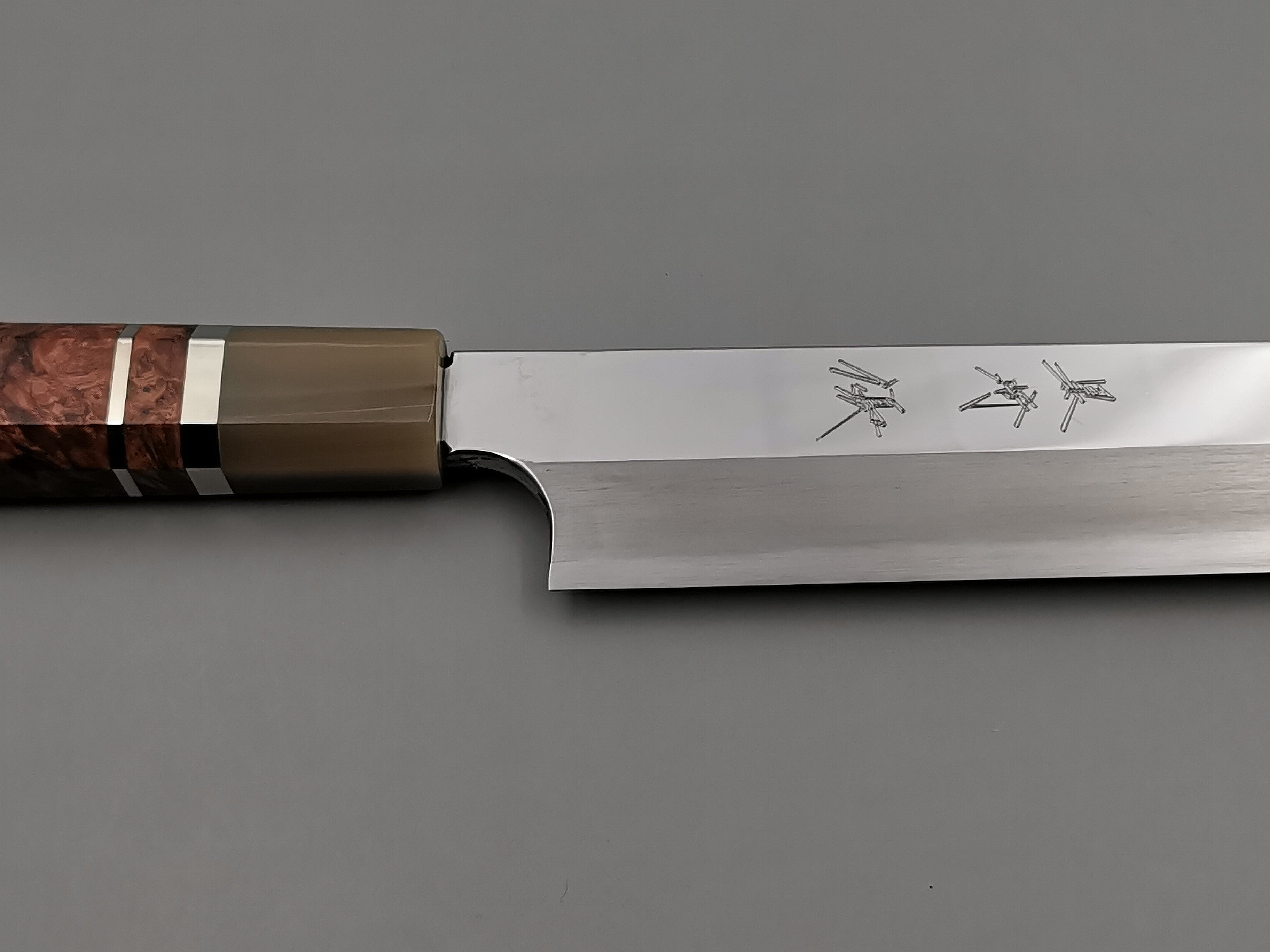 Yu Kurosaki Blue #2 Mirror Yanagiba 330mm