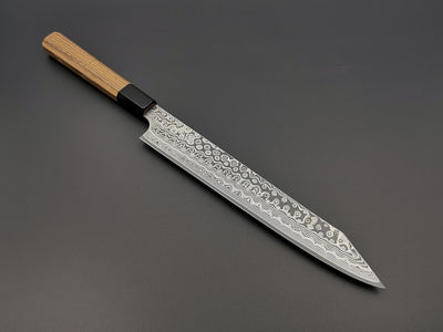 Nigara Hamono SG2 Damascus Kiritsuke Sujihiki 255mm