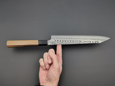 Nigara Hamono SG2 Damascus Kiritsuke Sujihiki 255mm