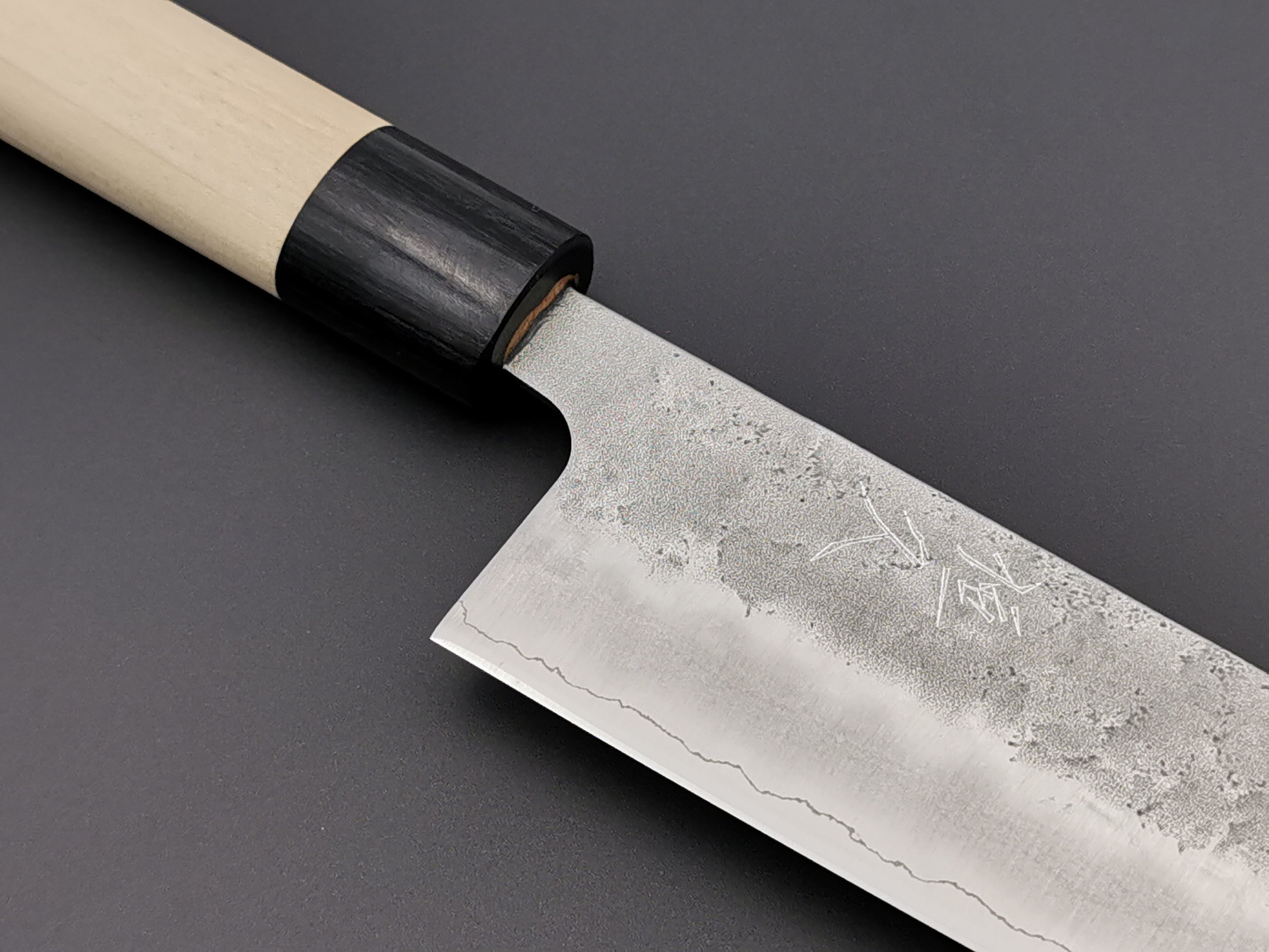Tsunehisa Ginsan Nashiji Kiritsuke Gyuto 210mm