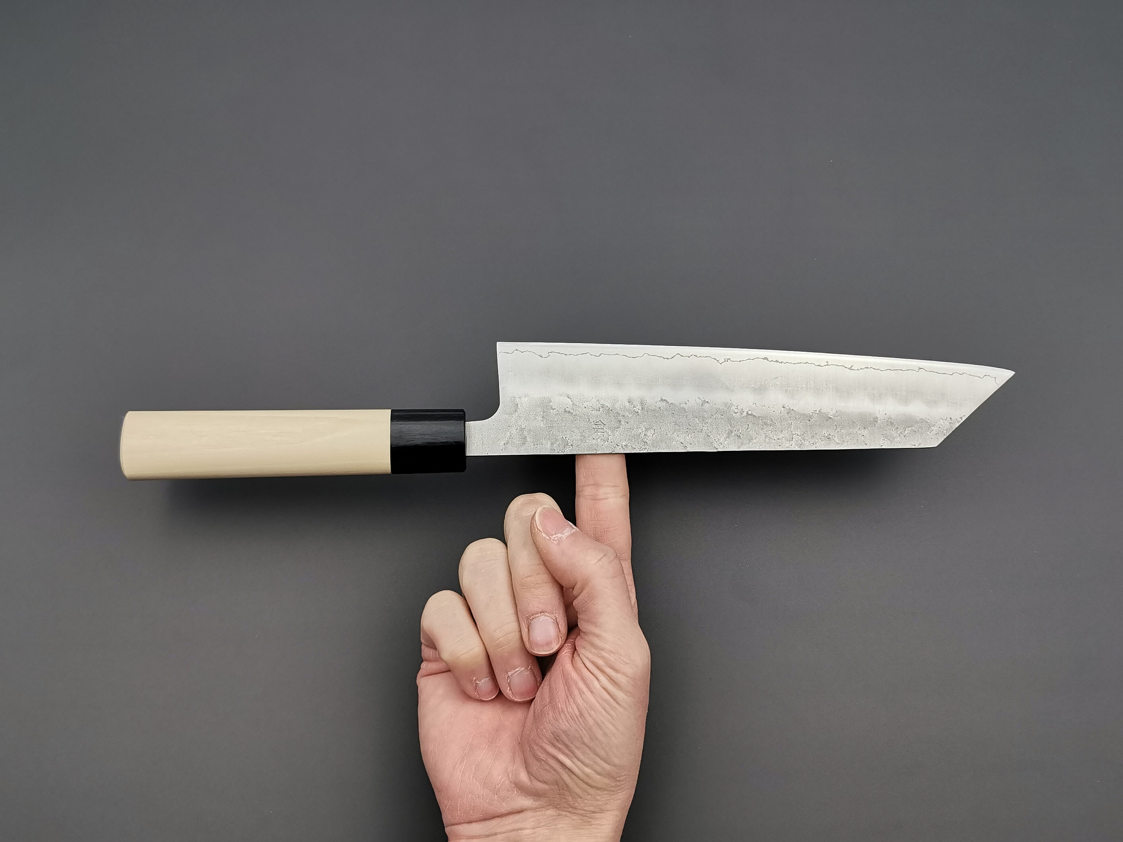 Tsunehisa Ginsan Nashiji Kiritsuke Gyuto 210mm