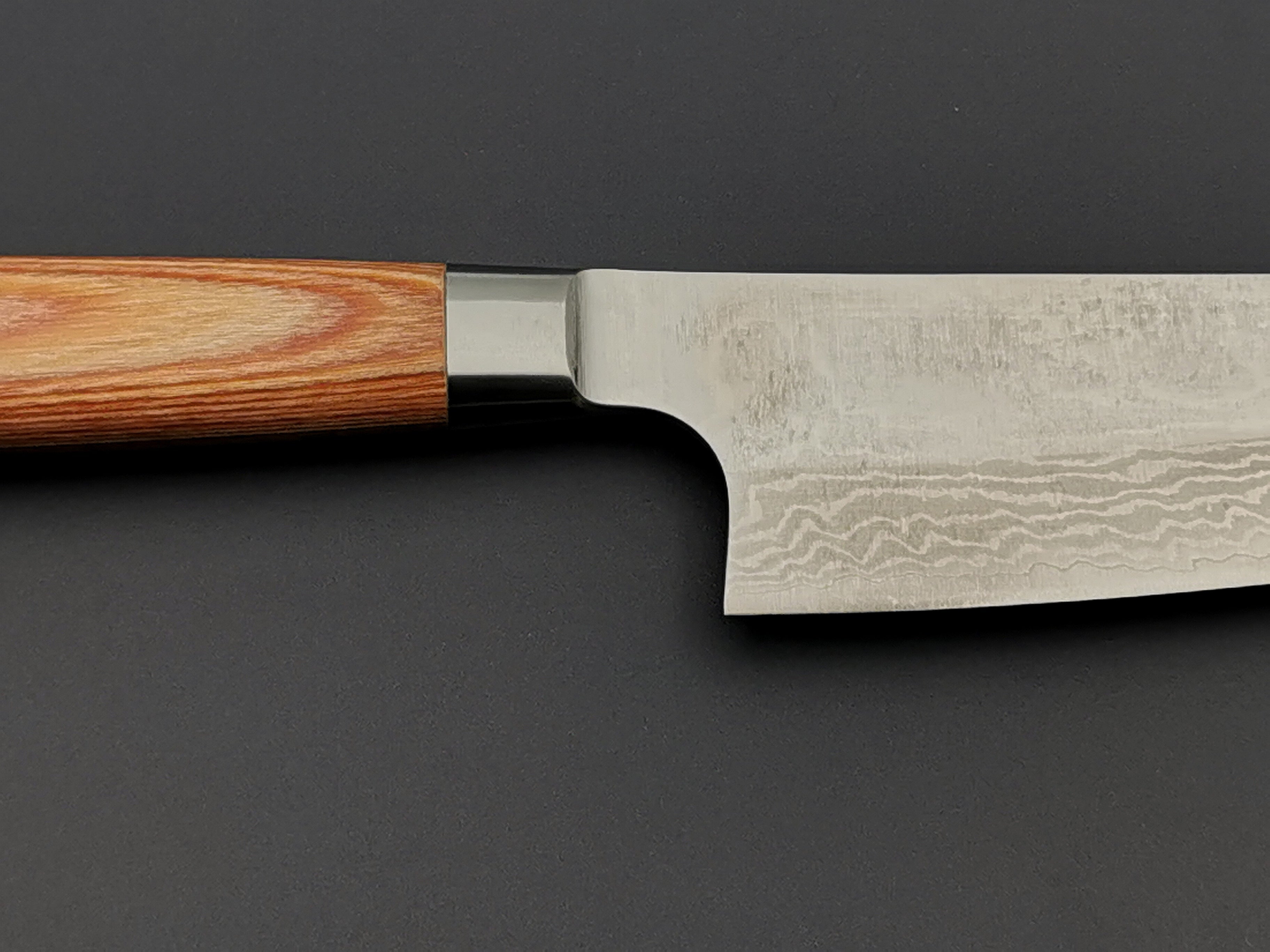 Katsuyasu Kamo VG10 Damascus Santoku