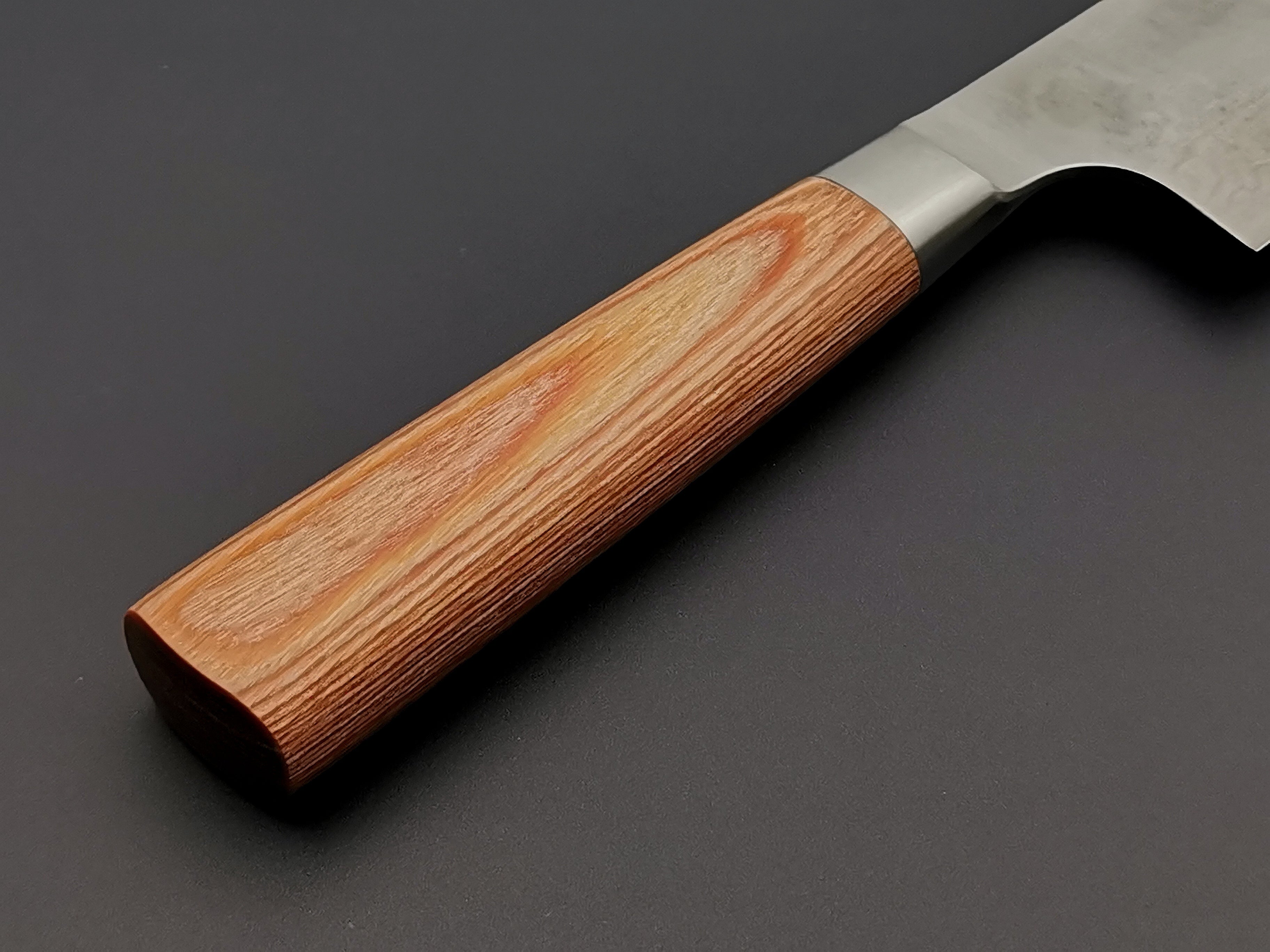 Katsuyasu Kamo VG10 Damascus Santoku
