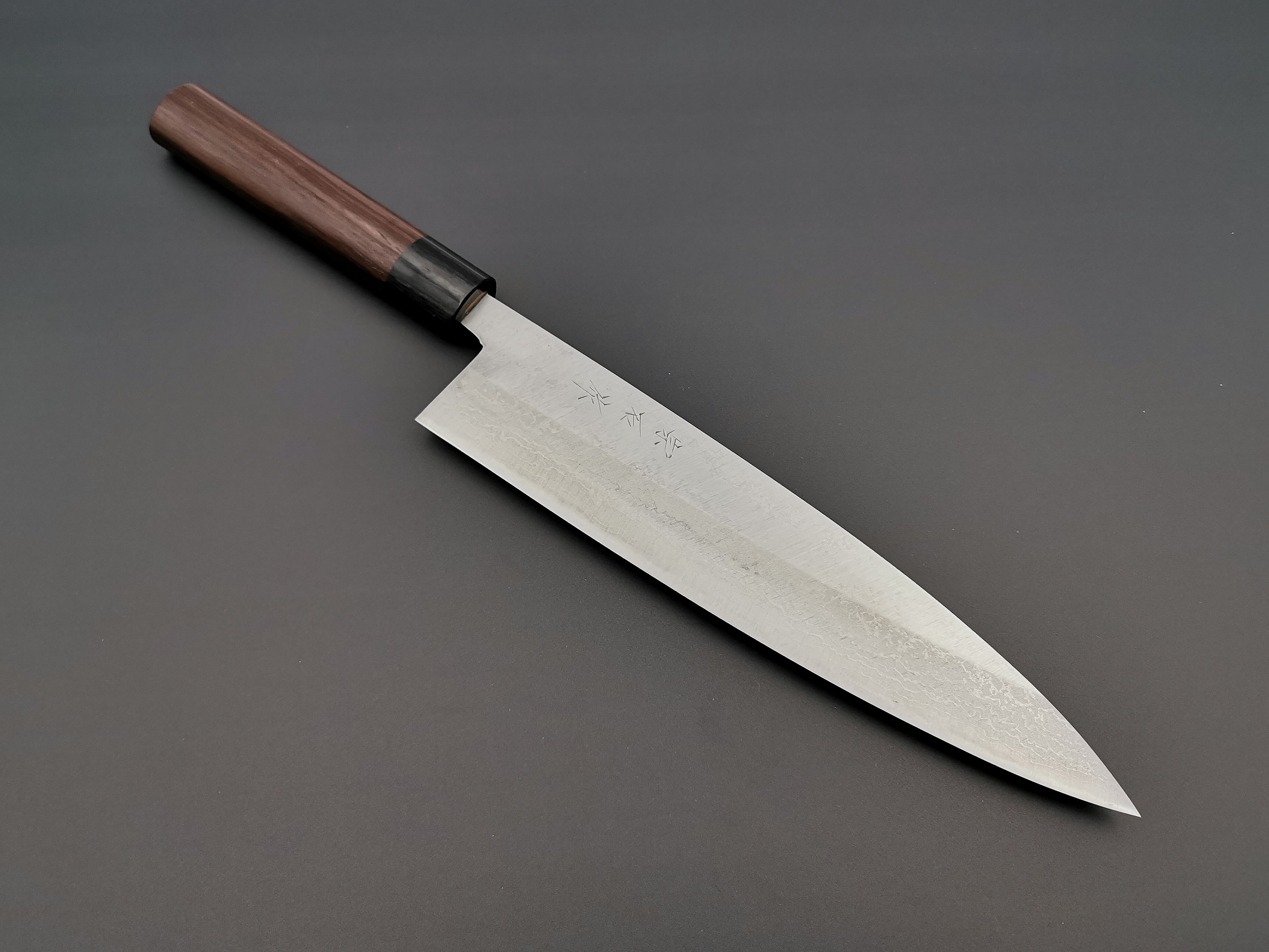 Muneishi Aogami Damascus Gyuto 240mm