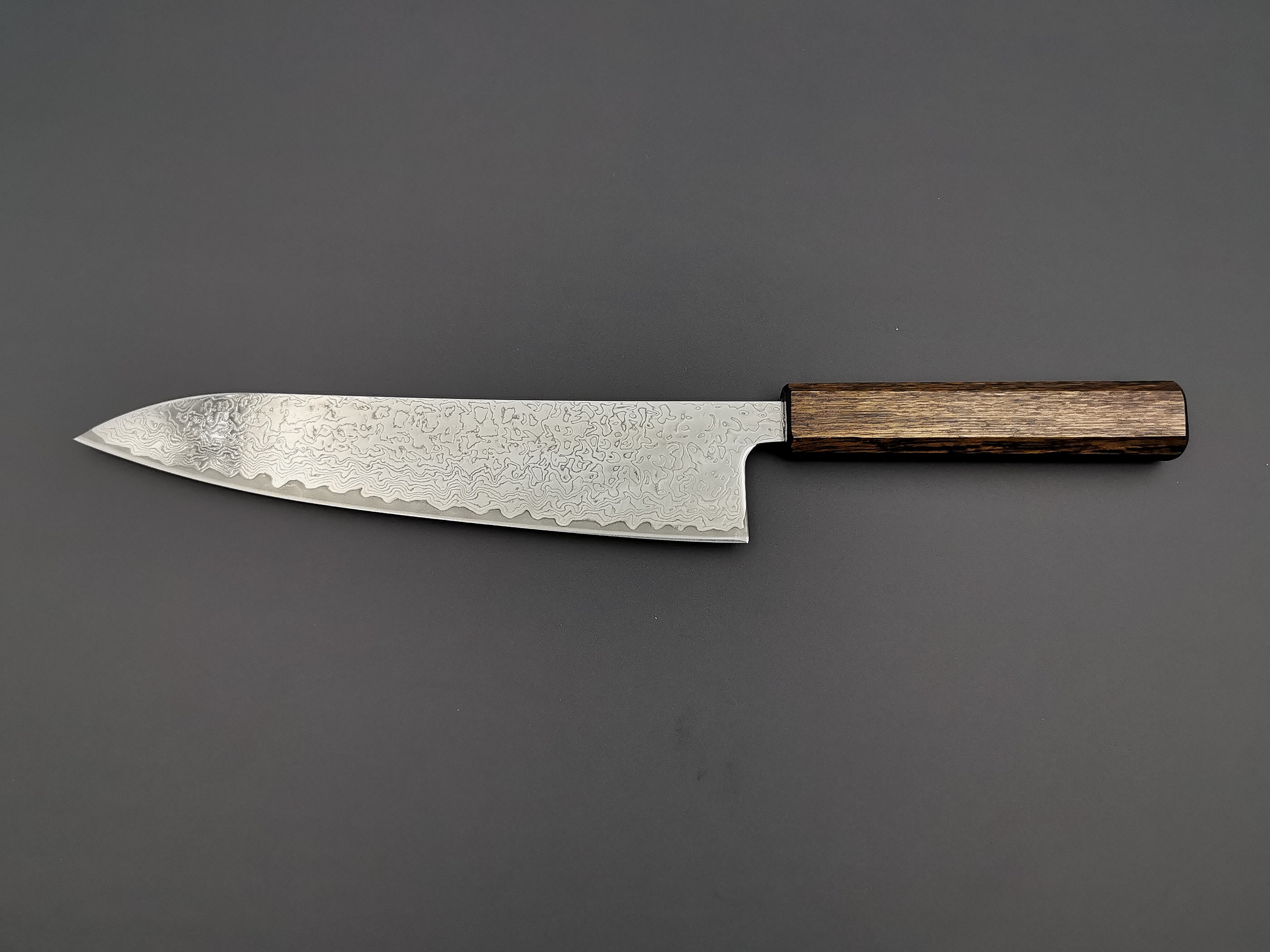 Tsunehisa VG10 Nickel Damascus Gyuto 210mm