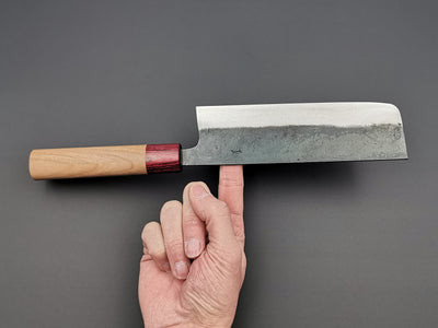 Muneishi Aogami Damascus Nakiri 165mm