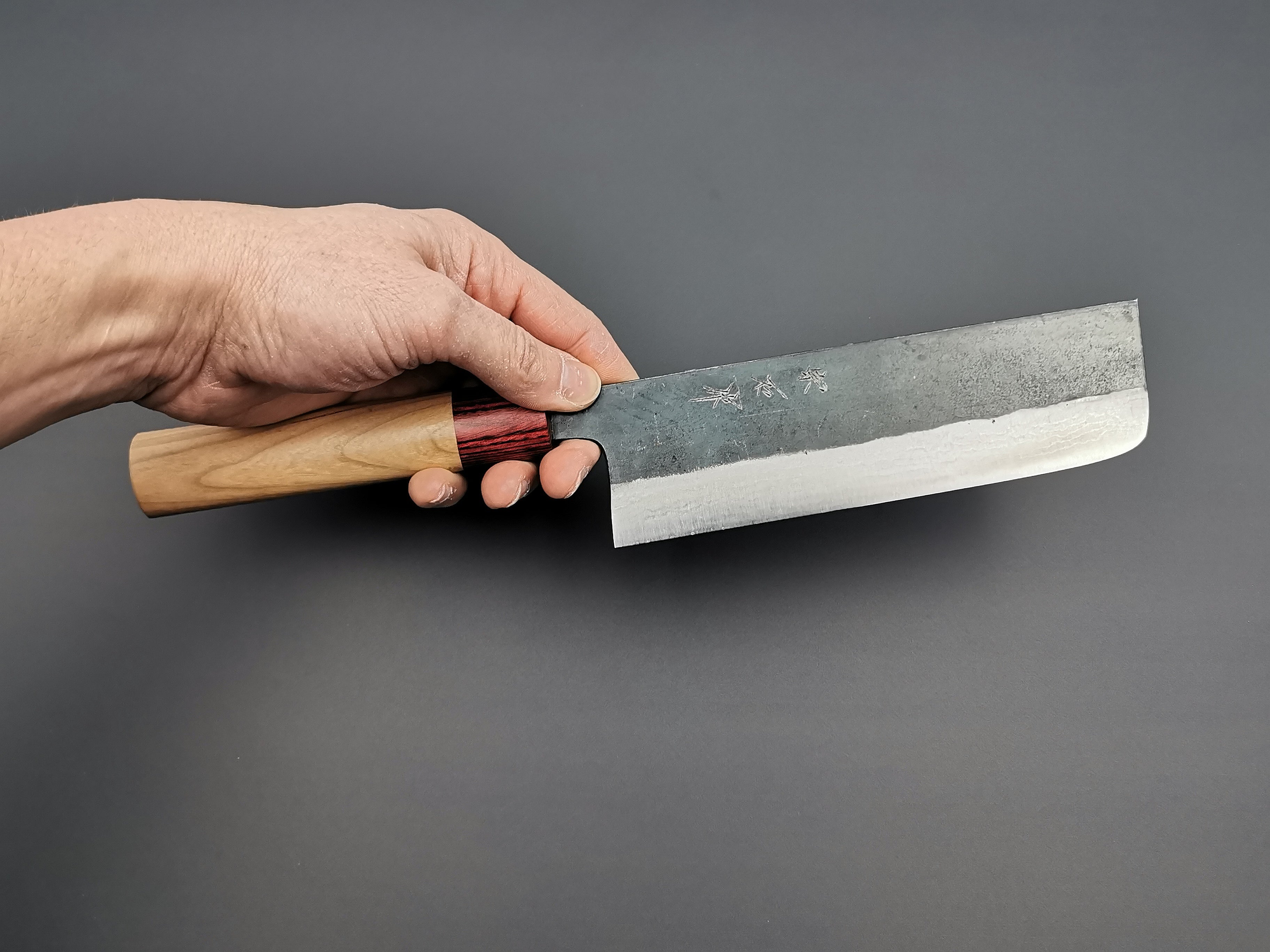 Muneishi Aogami Damascus Nakiri 165mm