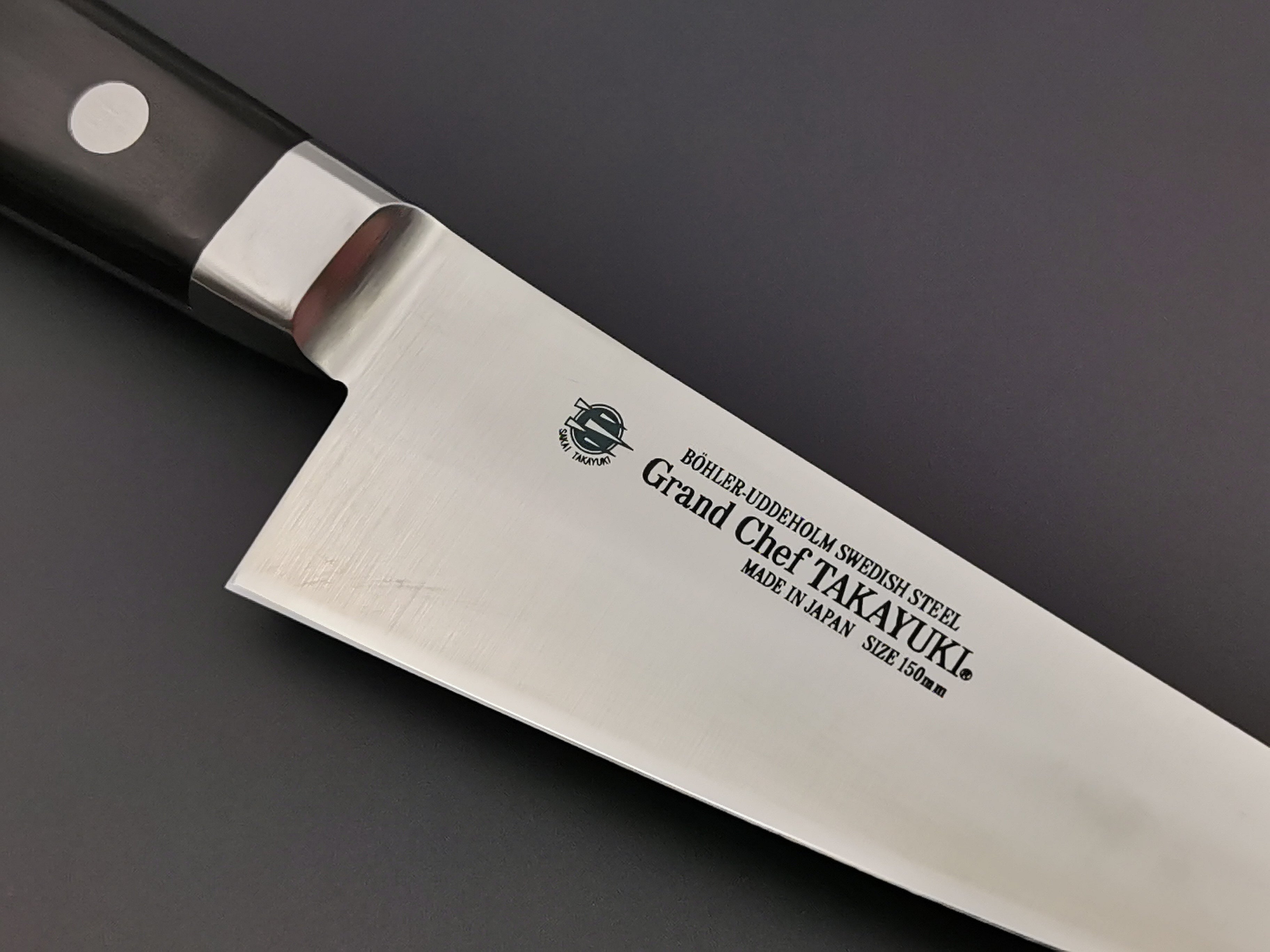 Sakai Takayuki Grand Chef Swedish Steel Honesuki 150mm