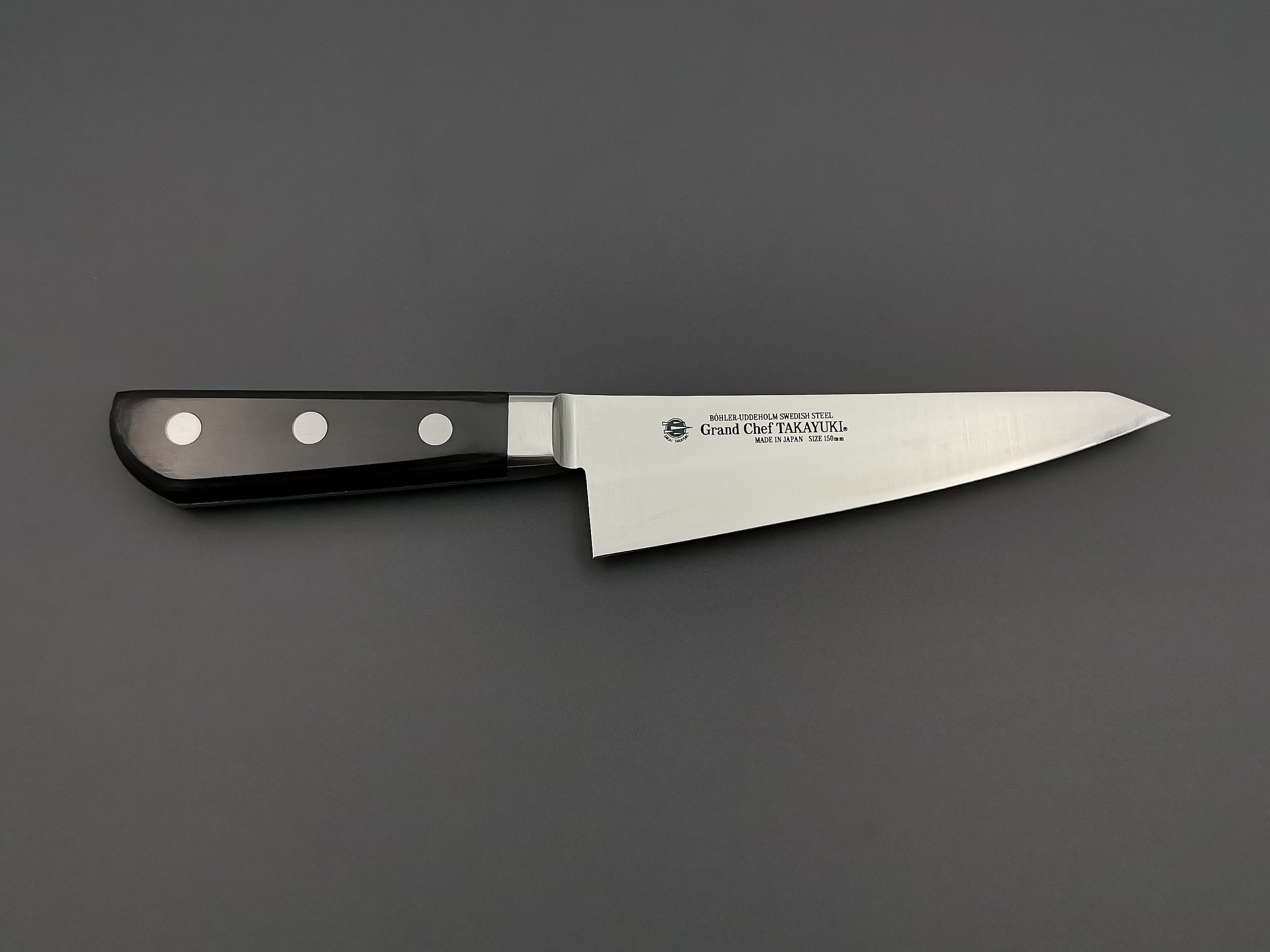 Sakai Takayuki Grand Chef Swedish Steel Honesuki 150mm