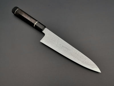 Satoshi Nakagawa X Myojin Naohito Blue #1 Damascus Gyuto 210mm