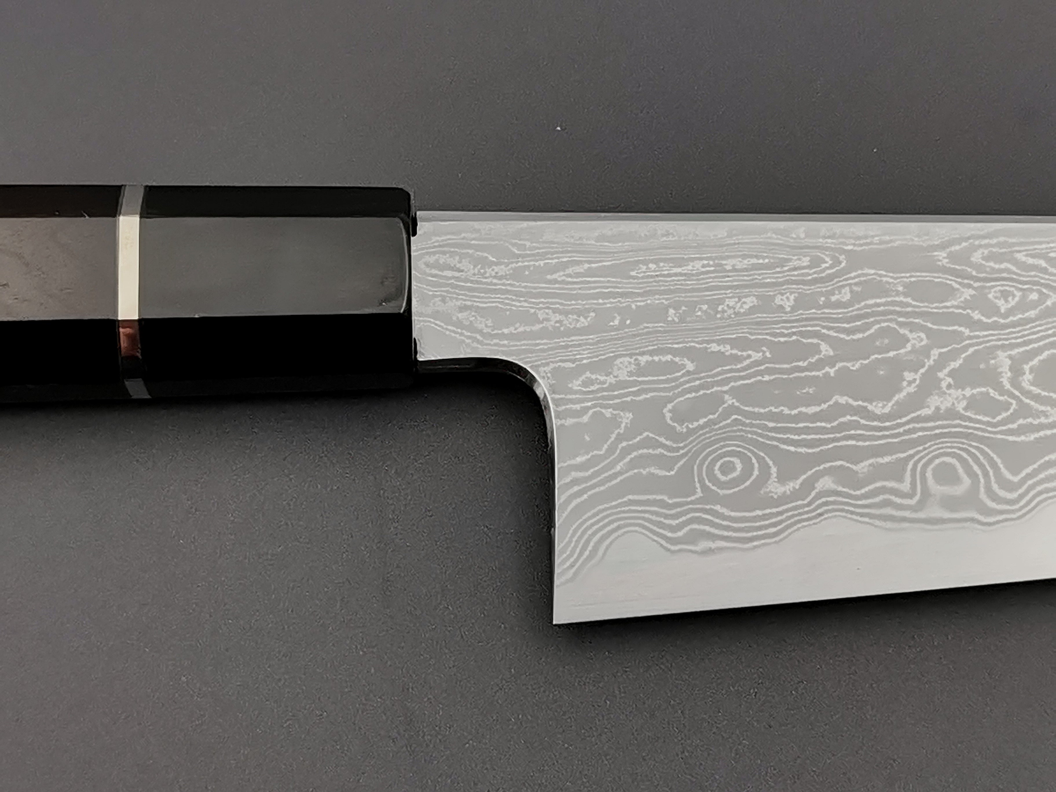 Satoshi Nakagawa X Myojin Naohito Blue #1 Damascus Gyuto 210mm