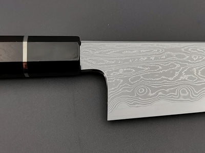 Satoshi Nakagawa X Myojin Naohito Blue #1 Damascus Gyuto 210mm