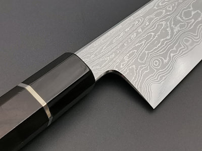 Satoshi Nakagawa X Myojin Naohito Blue #1 Damascus Gyuto 210mm